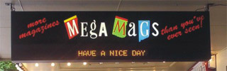 Polycomp LED sign installation photo